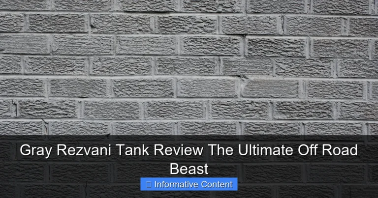Gray Rezvani Tank Review The Ultimate Off Road Beast