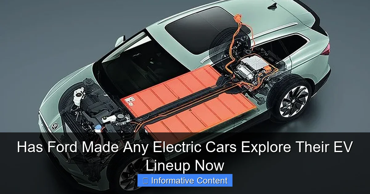 Has Ford Made Any Electric Cars Explore Their EV Lineup Now