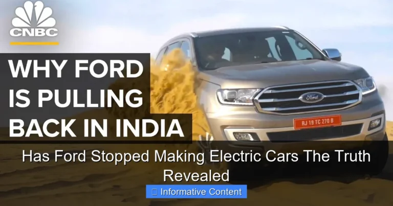 Has Ford Stopped Making Electric Cars The Truth Revealed