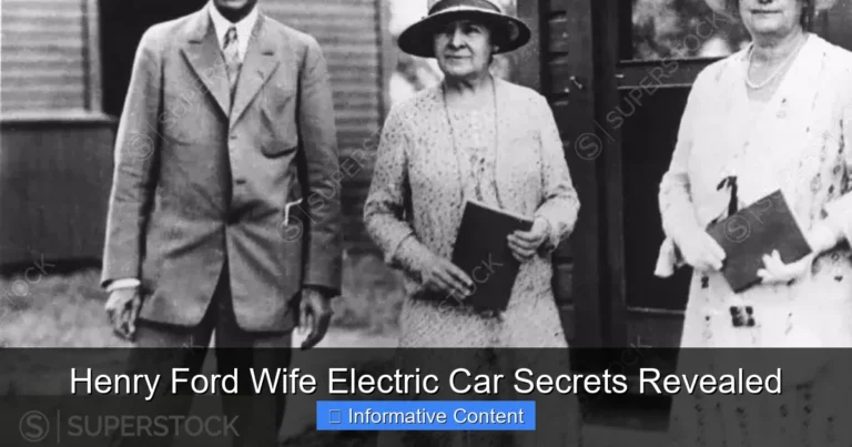 Henry Ford Wife Electric Car Secrets Revealed