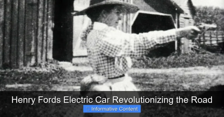 Henry Fords Electric Car Revolutionizing the Road