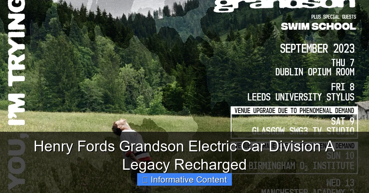Henry Fords Grandson Electric Car Division A Legacy Recharged