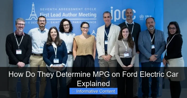 How Do They Determine MPG on Ford Electric Car Explained