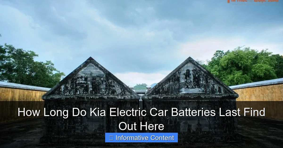How Long Do Kia Electric Car Batteries Last Find Out Here
