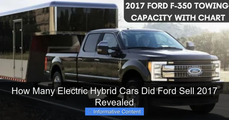 How Many Electric Hybrid Cars Did Ford Sell 2017 Revealed
