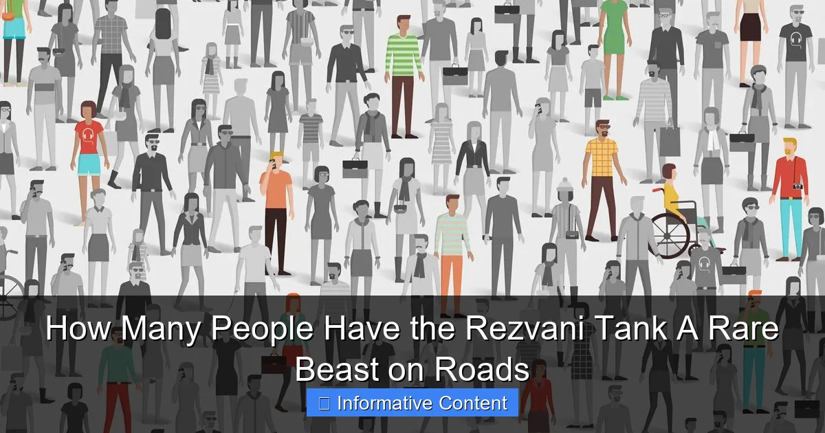 How Many People Have the Rezvani Tank A Rare Beast on Roads