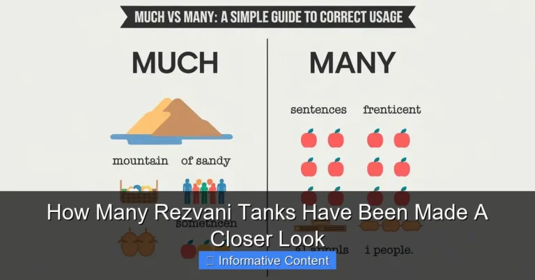 How Many Rezvani Tanks Have Been Made A Closer Look