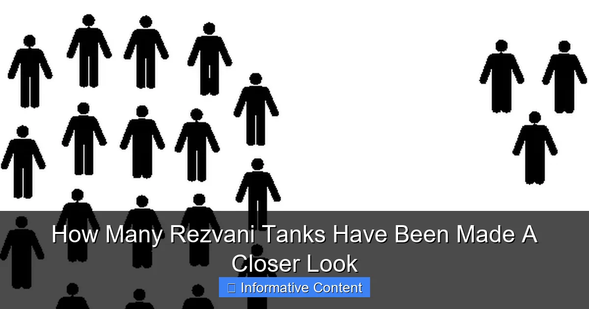 How Many Rezvani Tanks Have Been Made A Closer Look