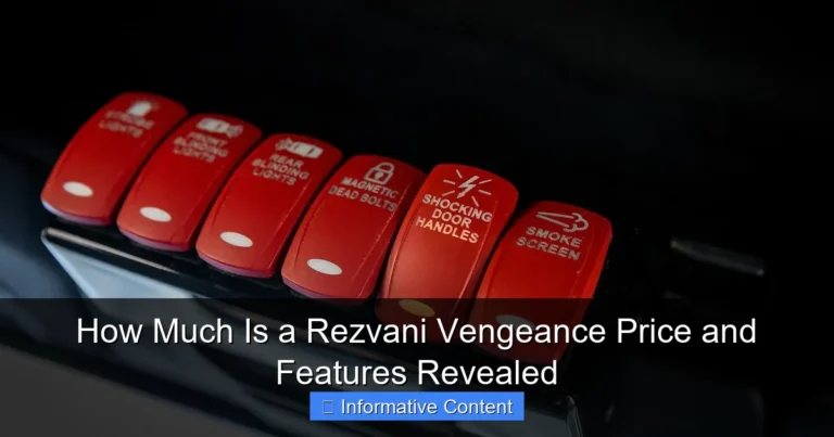 How Much Is a Rezvani Vengeance Price and Features Revealed