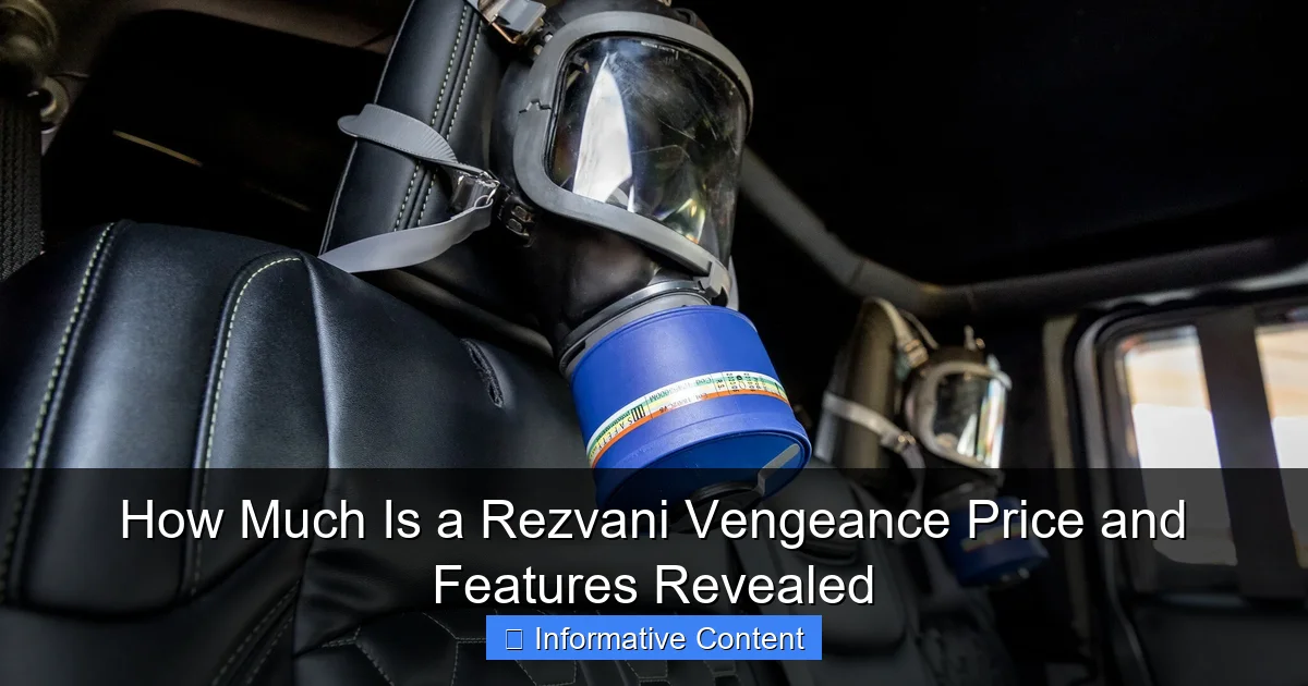 How Much Is a Rezvani Vengeance Price and Features Revealed