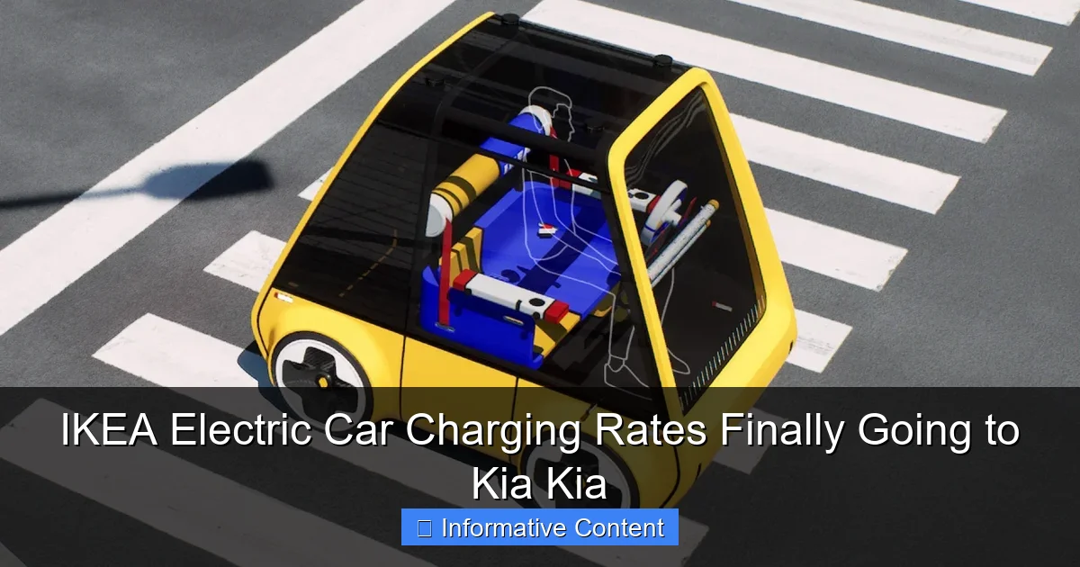 IKEA Electric Car Charging Rates Finally Going to Kia Kia