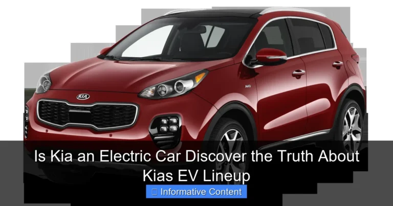 Is Kia an Electric Car Discover the Truth About Kias EV Lineup