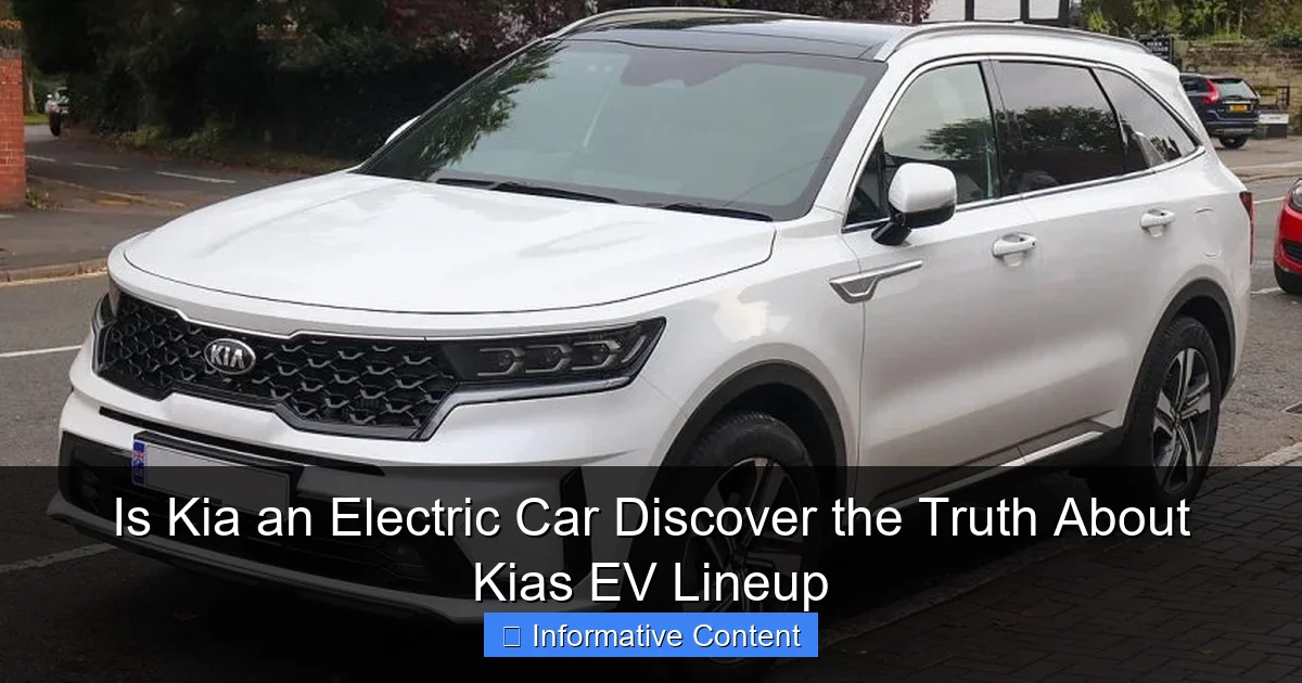 Is Kia an Electric Car Discover the Truth About Kias EV Lineup