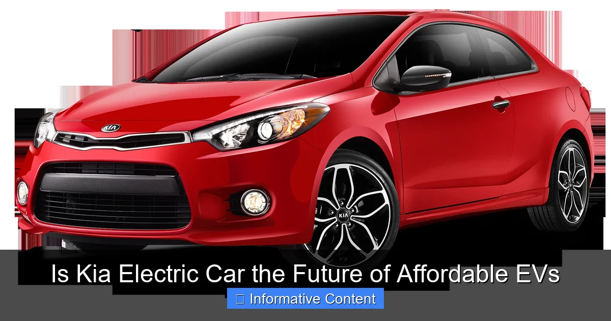 Is Kia Electric Car the Future of Affordable EVs