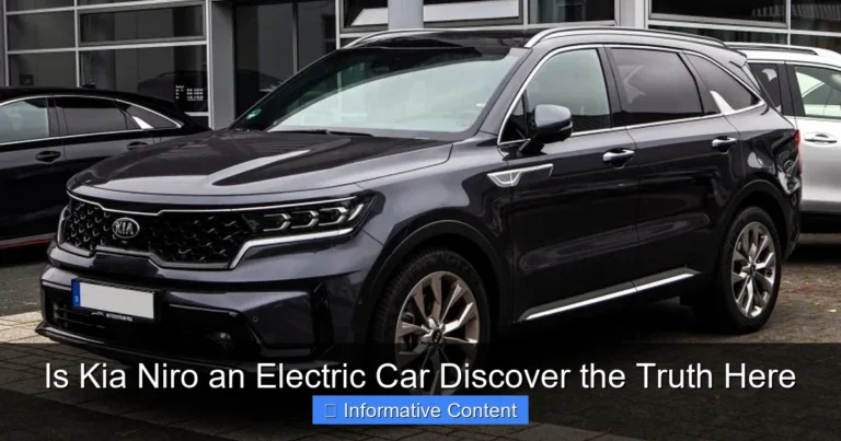 Is Kia Niro an Electric Car Discover the Truth Here
