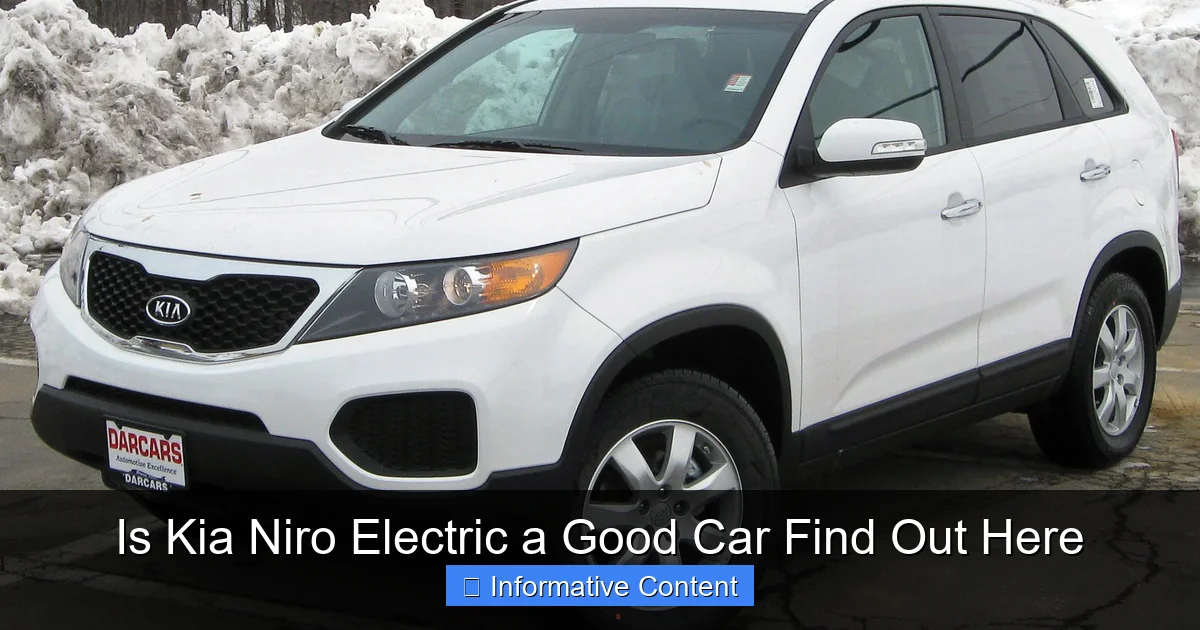 Is Kia Niro Electric a Good Car Find Out Here