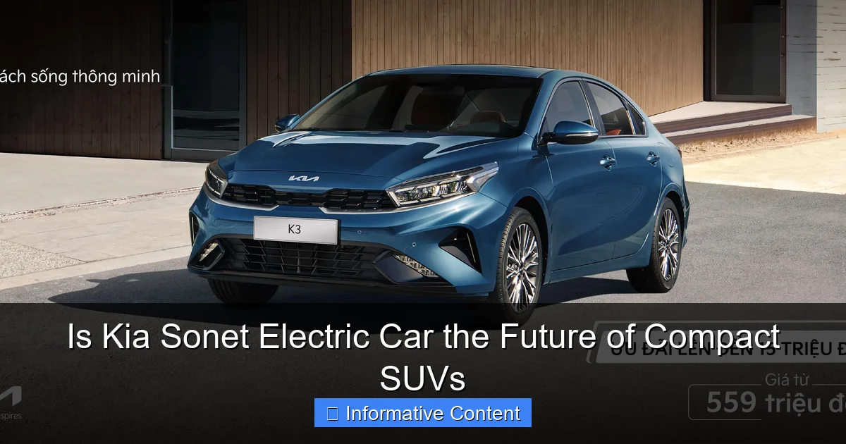 Is Kia Sonet Electric Car the Future of Compact SUVs