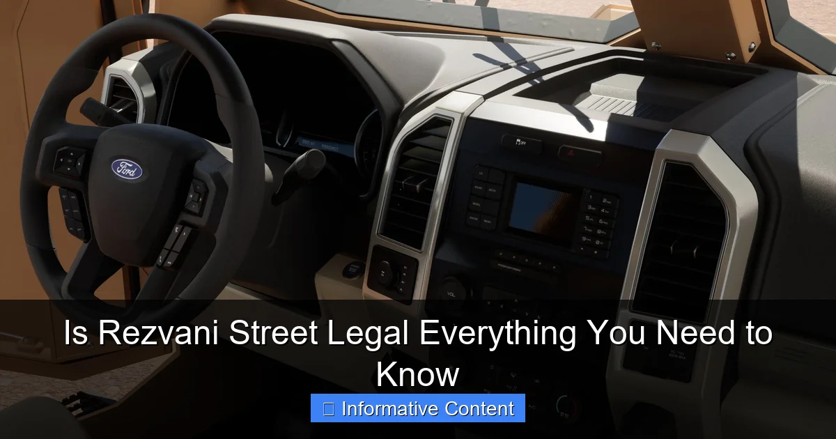 Is Rezvani Street Legal Everything You Need to Know