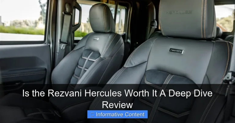 Is the Rezvani Hercules Worth It A Deep Dive Review