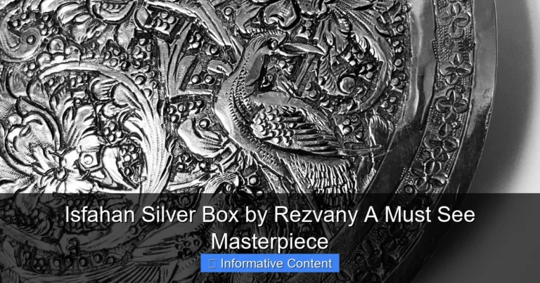 Isfahan Silver Box by Rezvany A Must See Masterpiece