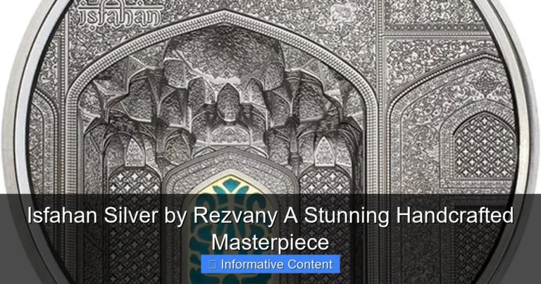 Isfahan Silver by Rezvany A Stunning Handcrafted Masterpiece
