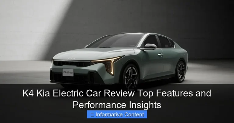 K4 Kia Electric Car Review Top Features and Performance Insights