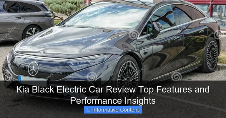 Kia Black Electric Car Review Top Features and Performance Insights