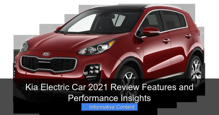 Kia Electric Car 2021 Review Features and Performance Insights