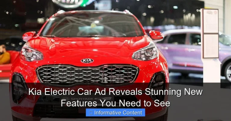 Kia Electric Car Ad Reveals Stunning New Features You Need to See