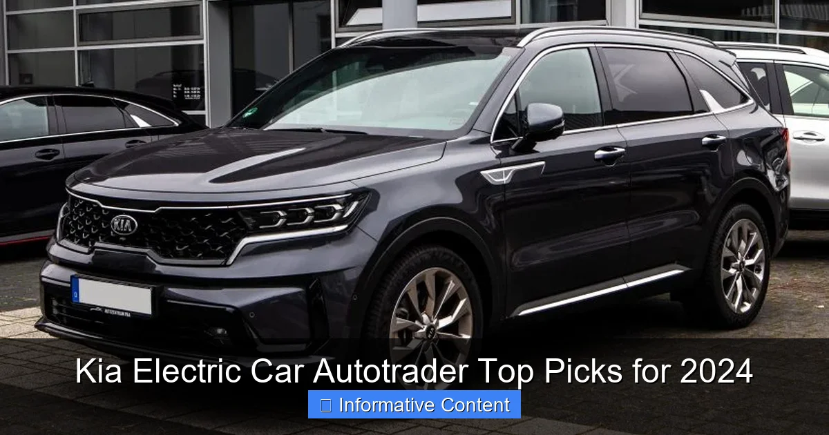 Kia Electric Car Autotrader Top Picks for 2024