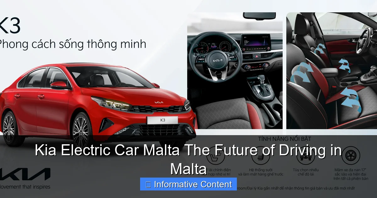 Kia Electric Car Malta The Future of Driving in Malta