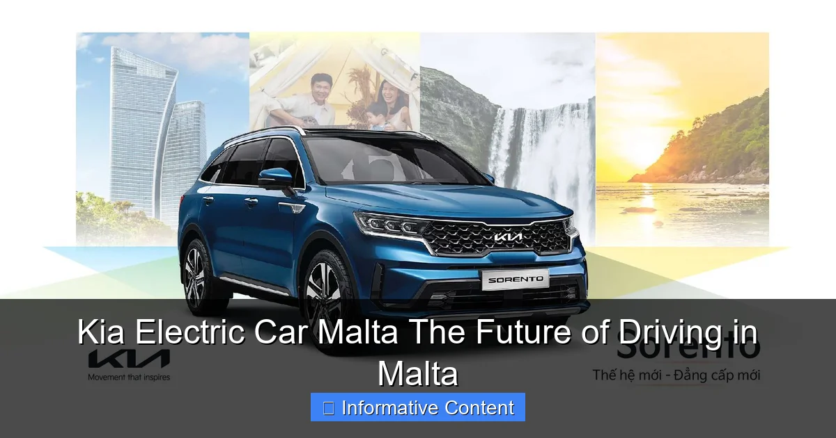 Kia Electric Car Malta The Future of Driving in Malta