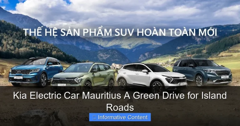 Kia Electric Car Mauritius A Green Drive for Island Roads