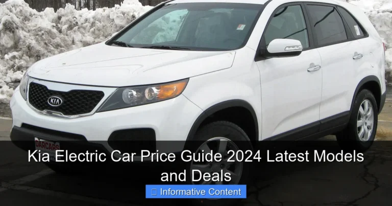 Kia Electric Car Price Guide 2024 Latest Models and Deals