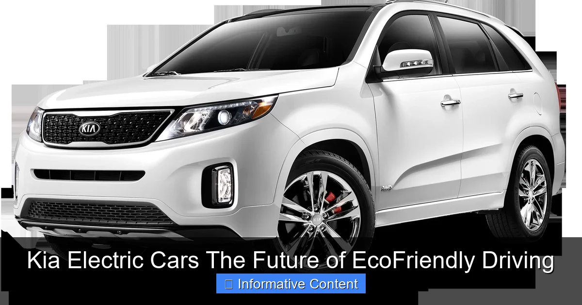 Kia Electric Cars The Future of EcoFriendly Driving