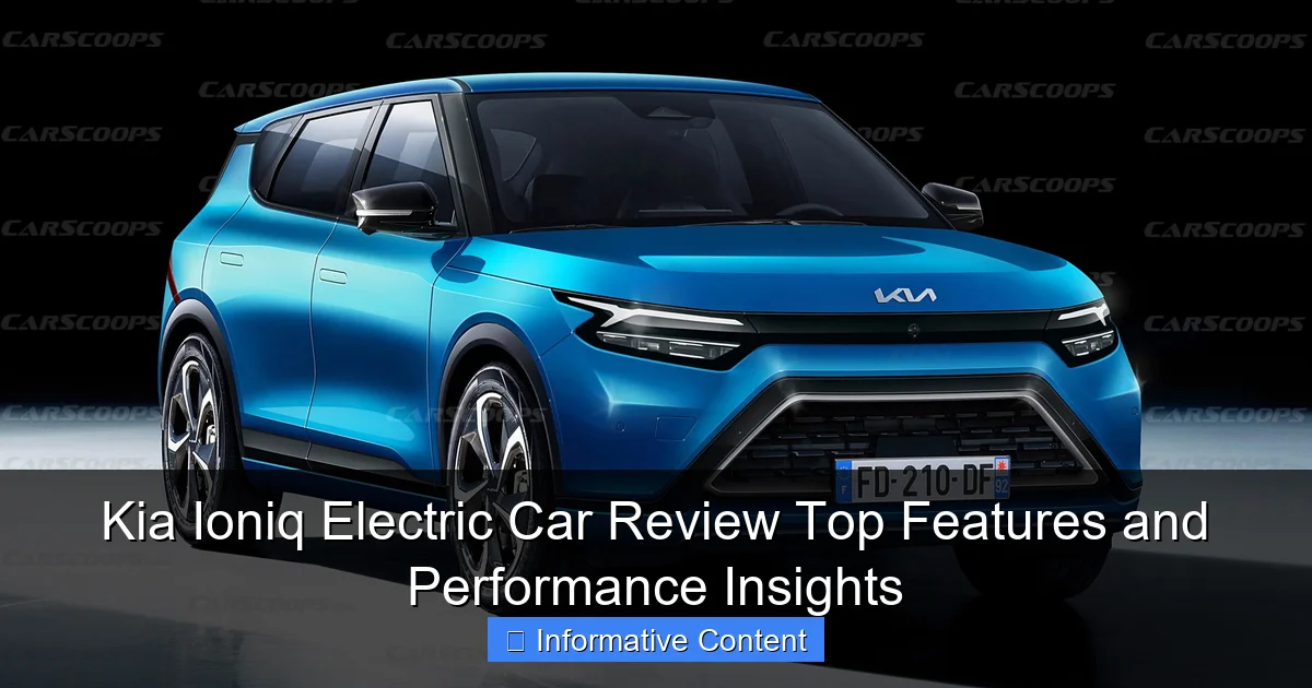 Kia Ioniq Electric Car Review Top Features and Performance Insights