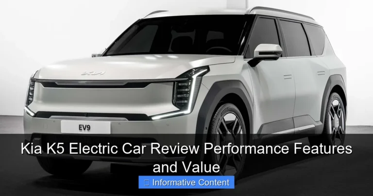 Kia K5 Electric Car Review Performance Features and Value