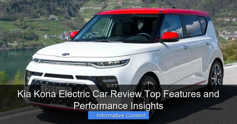 Kia Kona Electric Car Review Top Features and Performance Insights