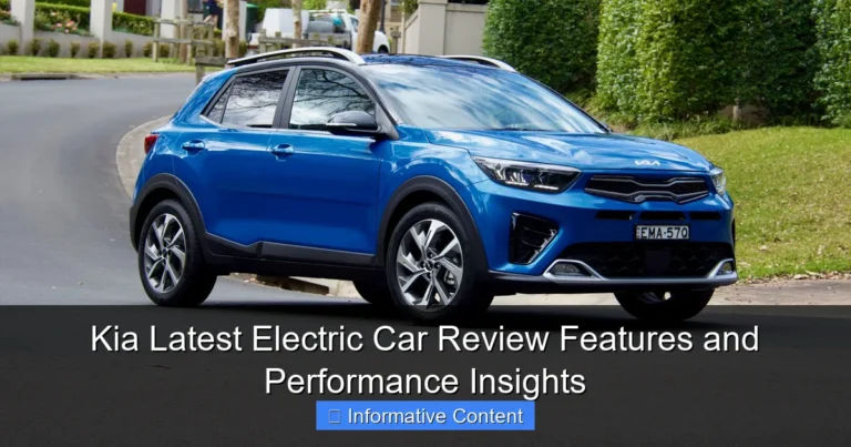 Kia Latest Electric Car Review Features and Performance Insights