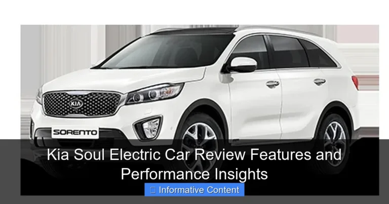 Kia Soul Electric Car Review Features and Performance Insights