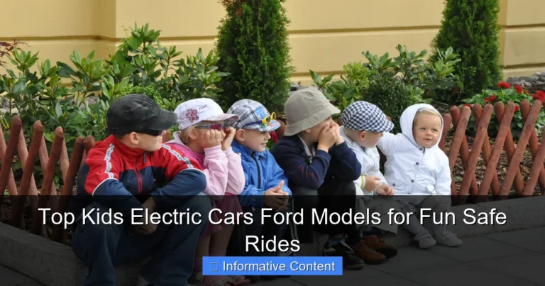 Top Kids Electric Cars Ford Models for Fun Safe Rides