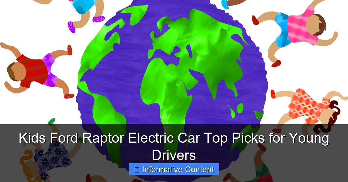Kids Ford Raptor Electric Car Top Picks for Young Drivers