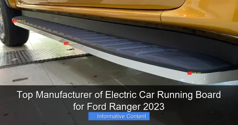 Top Manufacturer of Electric Car Running Board for Ford Ranger 2023
