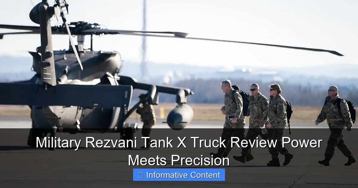 Military Rezvani Tank X Truck Review Power Meets Precision