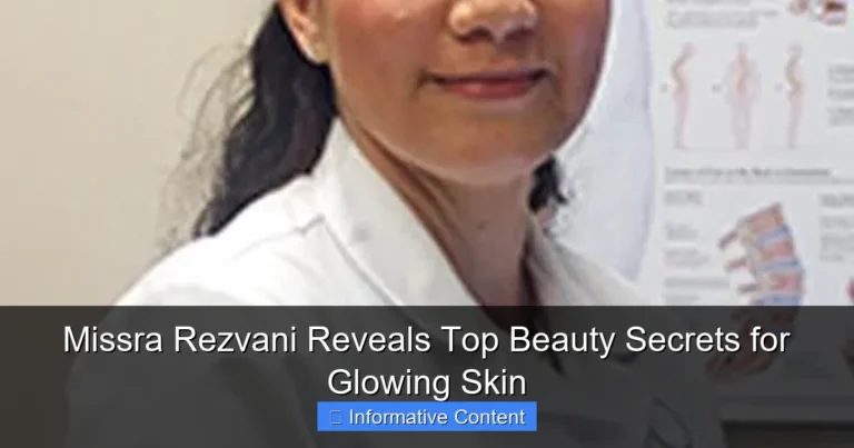 Missra Rezvani Reveals Top Beauty Secrets for Glowing Skin