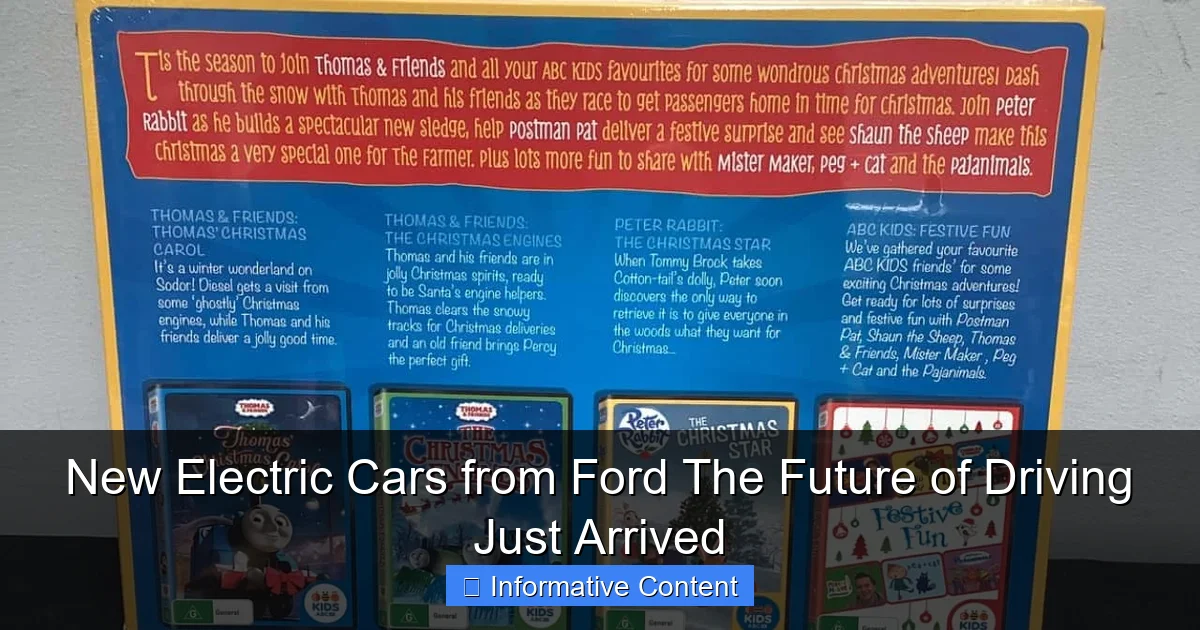 New Electric Cars from Ford The Future of Driving Just Arrived