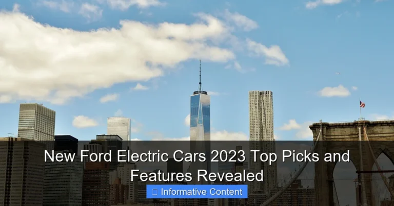New Ford Electric Cars 2023 Top Picks and Features Revealed