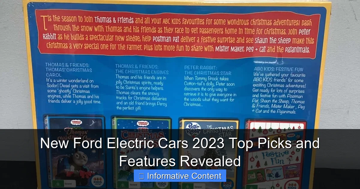 New Ford Electric Cars 2023 Top Picks and Features Revealed