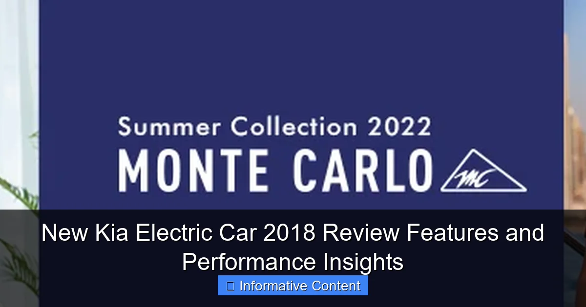 New Kia Electric Car 2018 Review Features and Performance Insights