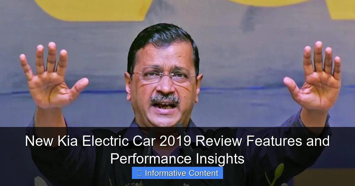 New Kia Electric Car 2019 Review Features and Performance Insights
